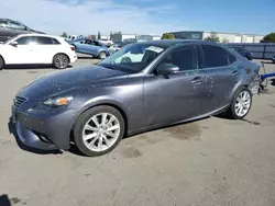 Salvage cars for sale at Bakersfield, CA auction: 2015 Lexus IS 250