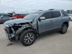 Salvage cars for sale at Homestead, FL auction: 2021 GMC Acadia SLE