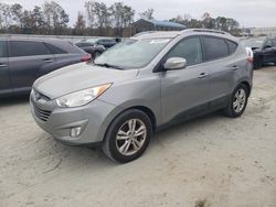 Salvage cars for sale at Spartanburg, SC auction: 2013 Hyundai Tucson GLS