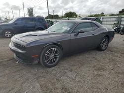 Salvage cars for sale at Miami, FL auction: 2019 Dodge Challenger SXT