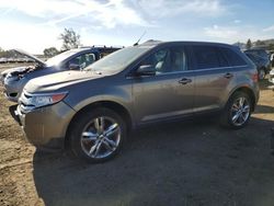 Salvage cars for sale at San Martin, CA auction: 2013 Ford Edge Limited