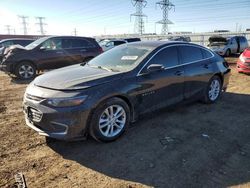 Salvage cars for sale at Elgin, IL auction: 2017 Chevrolet Malibu LT