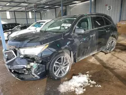 Salvage cars for sale at Brighton, CO auction: 2018 Acura MDX Advance