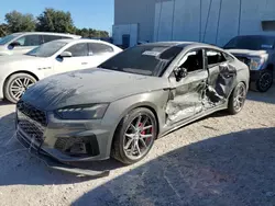 Salvage cars for sale at Apopka, FL auction: 2023 Audi S5 Premium Plus