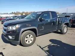 Salvage cars for sale at Pennsburg, PA auction: 2018 Chevrolet Colorado