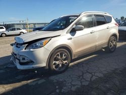 Salvage cars for sale at Dyer, IN auction: 2015 Ford Escape Titanium