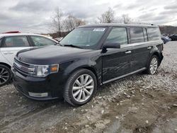 Salvage cars for sale at Cahokia Heights, IL auction: 2018 Ford Flex SEL