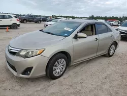 Salvage cars for sale at Houston, TX auction: 2013 Toyota Camry L