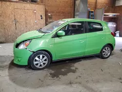 Mitsubishi salvage cars for sale: 2014 Mitsubishi Mirage DE