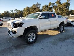 Salvage cars for sale from Copart Ocala, FL: 2018 Toyota Tacoma Double Cab