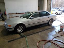 BMW salvage cars for sale: 2000 BMW 740 IL