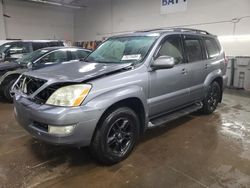 Salvage cars for sale from Copart Elgin, IL: 2003 Lexus GX 470