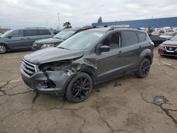 2018 Ford Escape SE en venta en Woodhaven, MI