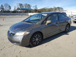 Salvage cars for sale at Spartanburg, SC auction: 2011 Honda Civic VP