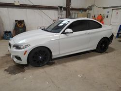 Salvage cars for sale at Nisku, AB auction: 2015 BMW 228 XI