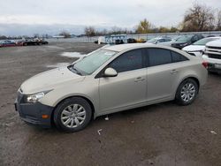 Salvage cars for sale from Copart London, ON: 2011 Chevrolet Cruze LT