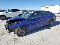 Salvage cars for sale at Kansas City, KS auction: 2024 Hyundai Elantra SEL