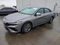 Salvage cars for sale at Sacramento, CA auction: 2024 Hyundai Elantra Blue