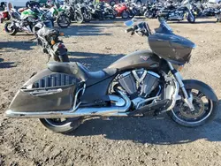 Salvage motorcycles for sale at Nampa, ID auction: 2013 Victory Cross Country Touring