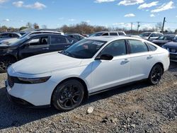 Salvage cars for sale at Hillsborough, NJ auction: 2025 Honda Accord SE