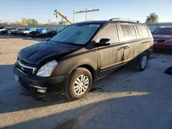 Salvage cars for sale at Kansas City, KS auction: 2014 KIA Sedona LX