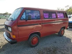 Salvage cars for sale at Riverview, FL auction: 1987 Volkswagen Vanagon Bus