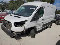 Salvage cars for sale at Ocala, FL auction: 2020 Ford Transit T-250