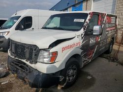 Nissan salvage cars for sale: 2016 Nissan NV 2500 S