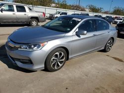 Salvage cars for sale at Oklahoma City, OK auction: 2017 Honda Accord EXL