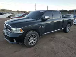 Salvage cars for sale at Colorado Springs, CO auction: 2018 Dodge RAM 1500 Longhorn