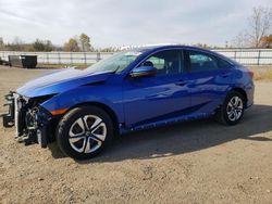 Salvage cars for sale at Columbia Station, OH auction: 2017 Honda Civic LX