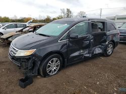 Salvage cars for sale from Copart Chicago Heights, IL: 2012 Honda Odyssey EX