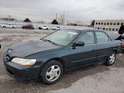 Salvage cars for sale at Littleton, CO auction: 2000 Honda Accord EX