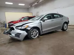 Salvage cars for sale at Davison, MI auction: 2020 Ford Fusion SE