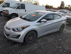 Vehiculos salvage en venta de Copart Portland, OR: 2016 Hyundai Elantra SE