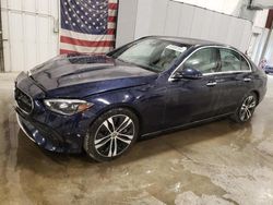 Mercedes-Benz salvage cars for sale: 2022 Mercedes-Benz C 300 4matic