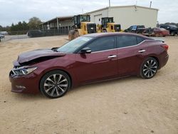 Salvage cars for sale from Copart Tanner, AL: 2016 Nissan Maxima 3.5S