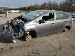 Salvage cars for sale at Brookhaven, NY auction: 2013 Toyota Prius V