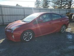 Salvage cars for sale from Copart Albany, NY: 2016 Toyota Prius