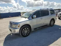 Salvage cars for sale at Arcadia, FL auction: 2008 Infiniti QX56