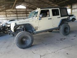 Jeep Wrangler salvage cars for sale: 2012 Jeep Wrangler Unlimited Rubicon