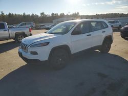 Jeep salvage cars for sale: 2017 Jeep Cherokee Sport