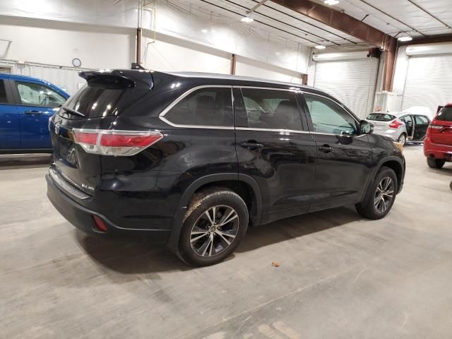 2016 Toyota Highlander XLE