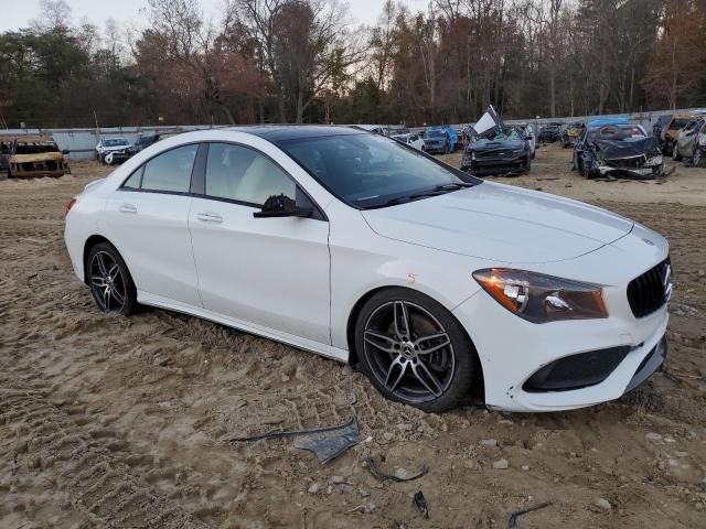 2018 Mercedes-Benz CLA 250 4matic