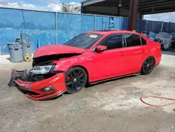 Salvage cars for sale at Riverview, FL auction: 2016 Volkswagen Jetta GLI