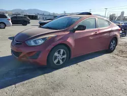 Salvage cars for sale at Sun Valley, CA auction: 2015 Hyundai Elantra SE