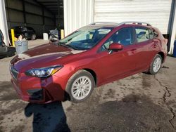 Salvage cars for sale at Pennsburg, PA auction: 2018 Subaru Impreza Premium