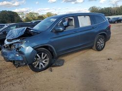 Salvage cars for sale at Theodore, AL auction: 2021 Honda Pilot EXL