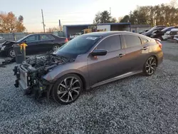 Salvage cars for sale at Mebane, NC auction: 2018 Honda Civic SI