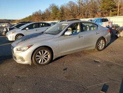 Salvage cars for sale at Brookhaven, NY auction: 2016 Infiniti Q50 Premium